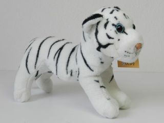 Obrázek z Tygr bílý stojící plyš 20cm (130/karton) 